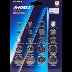 A-Force lithium knoopcelbatterijen 1 Stuks | Action NL