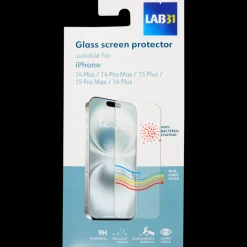 Lab31 smartphone screenprotector Apple Transparant | Action NL