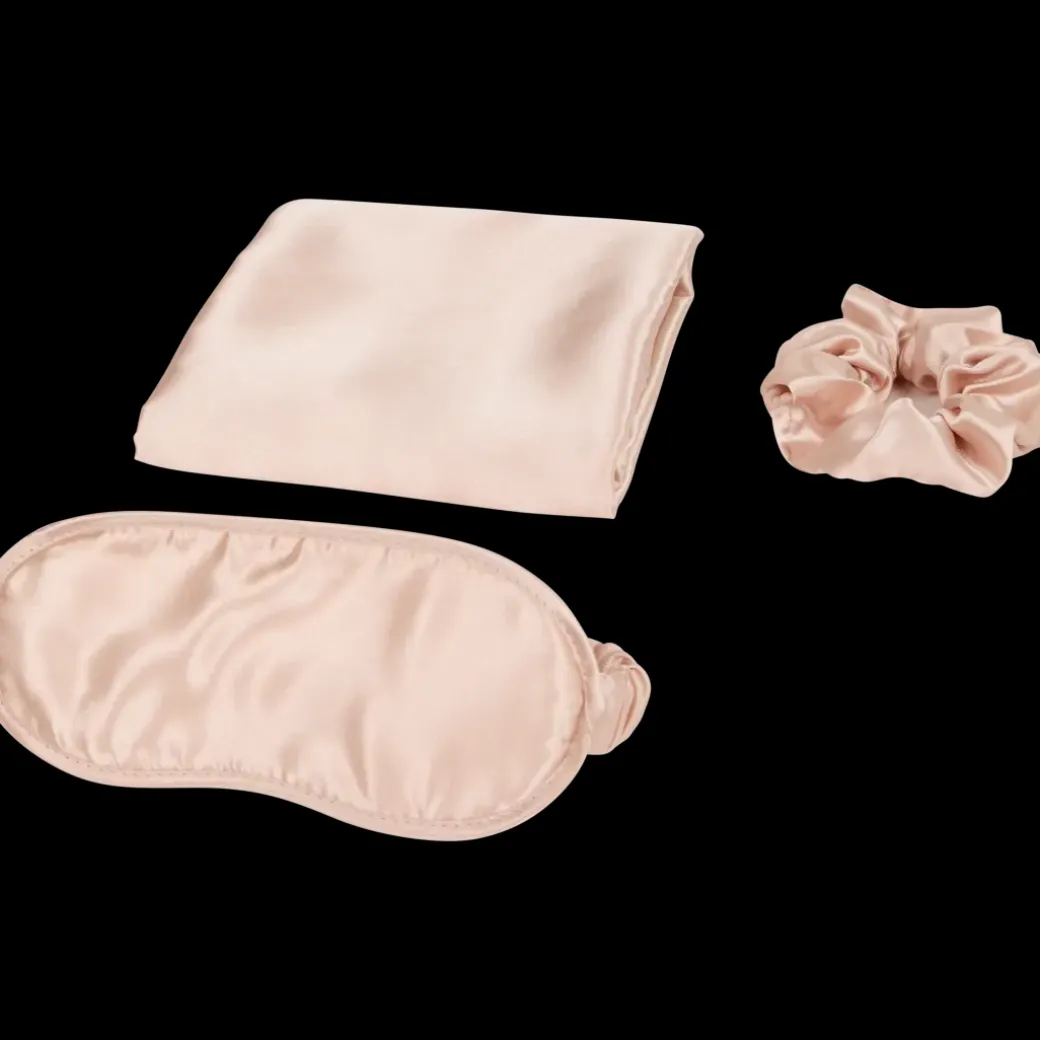 Satijnen beauty slaap-set | Action NL